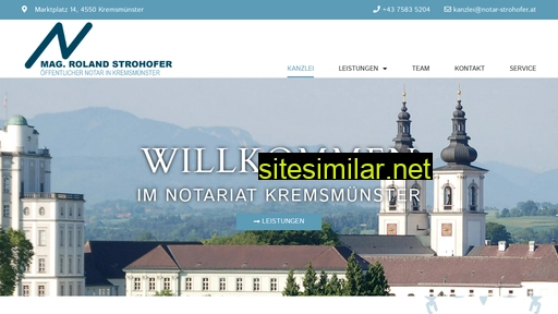 notar-strohofer.at alternative sites