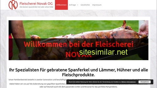 novaks-spanferkel.at alternative sites