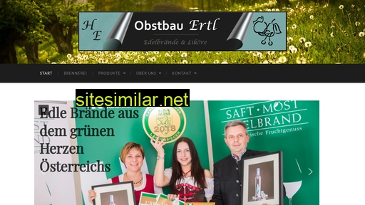 obstbau-ertl.at alternative sites