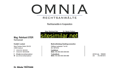 Omnia-rechtsanwaelte similar sites
