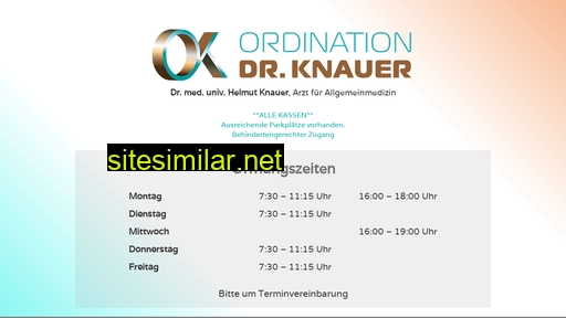 ordination-knauer.at alternative sites