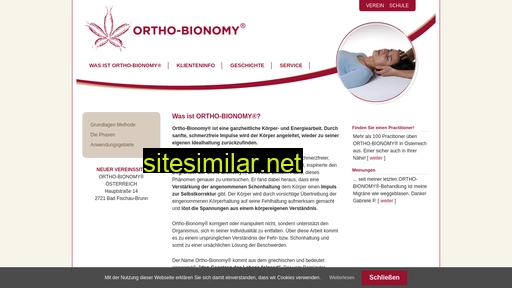 ortho-bionomy.at alternative sites