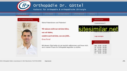 Ortho-goettel similar sites
