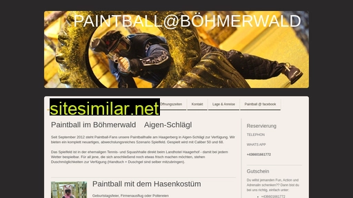 paintball-boehmerwald.at alternative sites