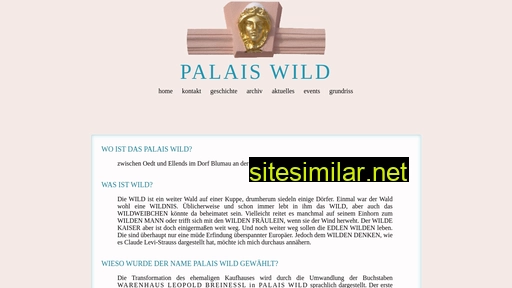 Palaiswild similar sites