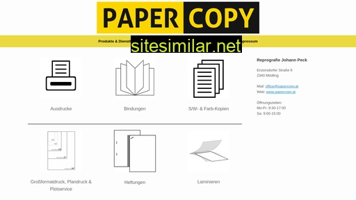 Papercopy similar sites