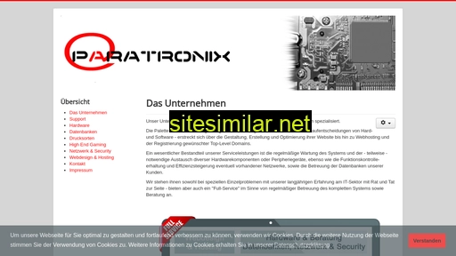 paratronix.at alternative sites
