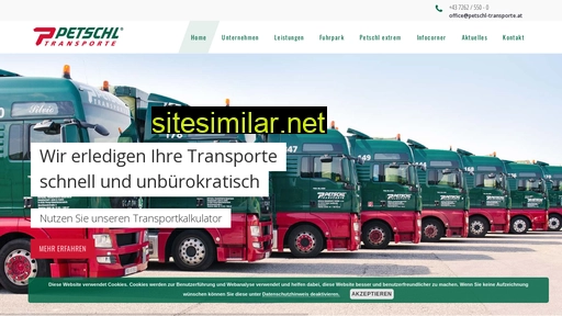 petschl-transporte.at alternative sites