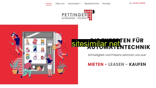 pettinger-automaten.at alternative sites