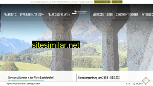 Pfarre-bischofshofen similar sites