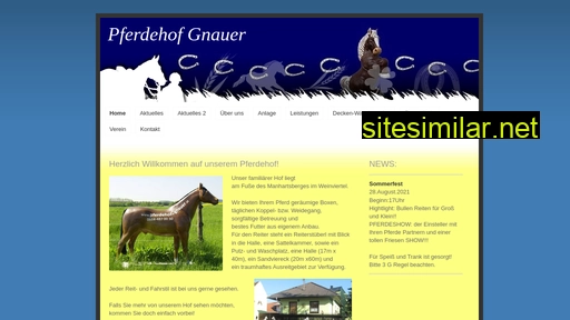 pferdehof-gnauer.at alternative sites