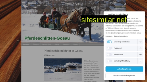pferdeschlitten-gosau.at alternative sites
