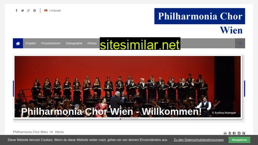 philharmoniachorwien.at alternative sites