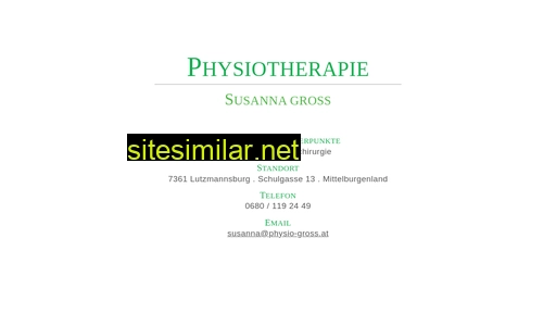 physio-gross.at alternative sites