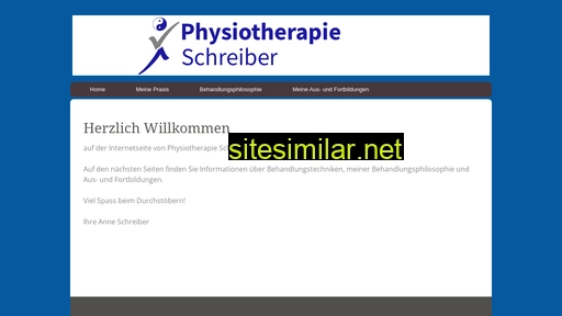Physiotherapie-schreiber similar sites