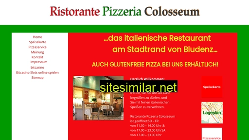 Pizzeria-colosseum similar sites