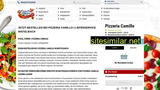 pizzeriacamillo.at alternative sites