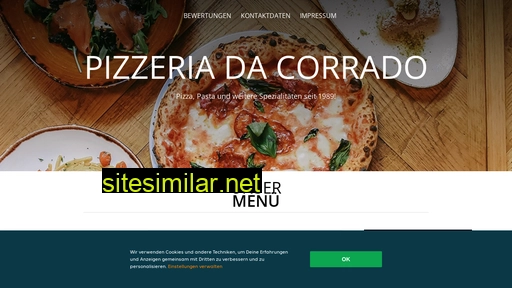 pizzeriadacorrado.at alternative sites