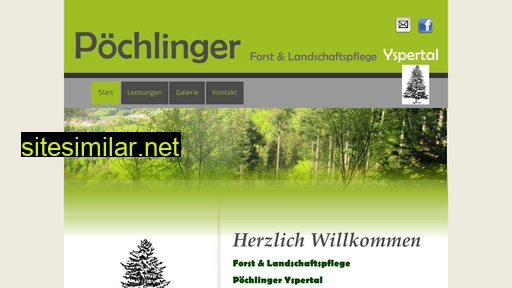 poechlinger-forst.at alternative sites