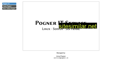 pogner.at alternative sites