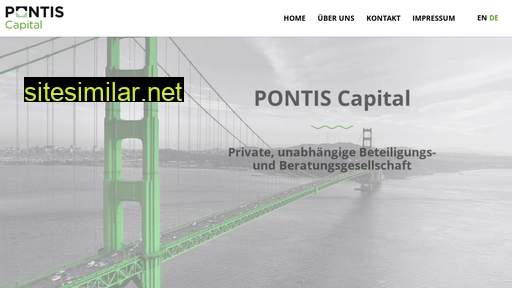 pontiscapital.at alternative sites