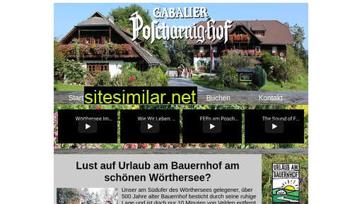 poscharnighof.at alternative sites