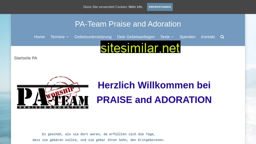 Praise-and-adoration similar sites