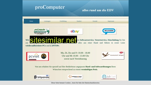 Procomputer similar sites