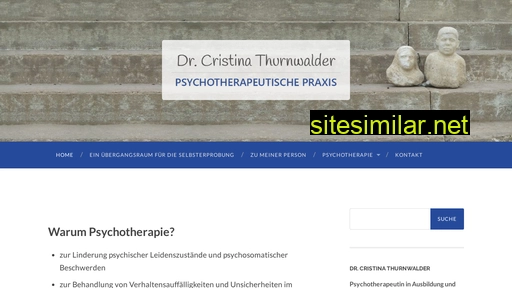 psychotherapie-thurnwalder.at alternative sites