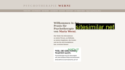 psychotherapie-werni.at alternative sites