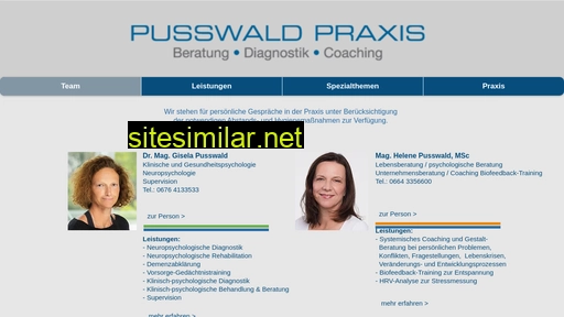 pusswald-praxis.at alternative sites