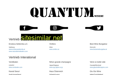 Quantumwinery similar sites