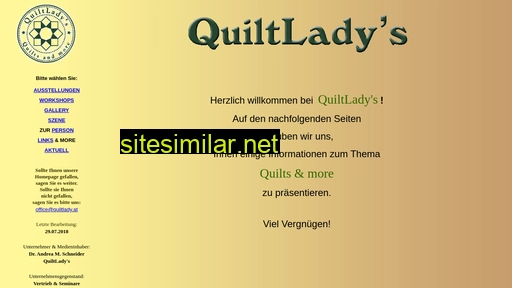 quiltlady.at alternative sites