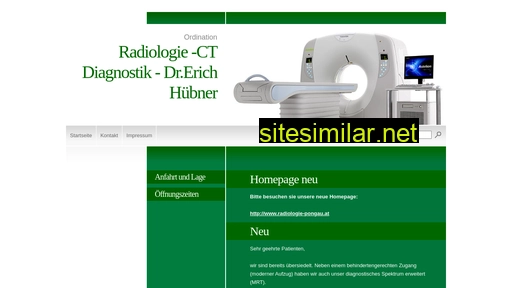 radiologie-huebner.at alternative sites