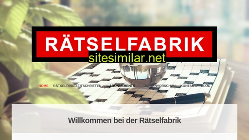 raetselfabrik.at alternative sites