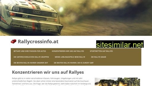 rallycrossinfo.at alternative sites