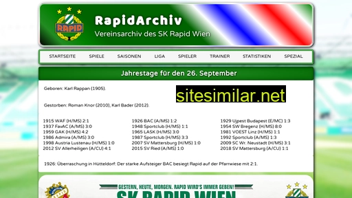 rapidarchiv.at alternative sites