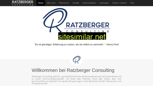 ratzberger-consulting.at alternative sites