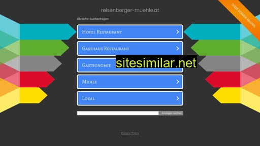 Reisenberger-muehle similar sites