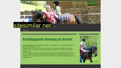 Reitpaedagogik-biserhof similar sites
