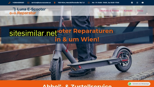 reparatur.luna-escooter.at alternative sites