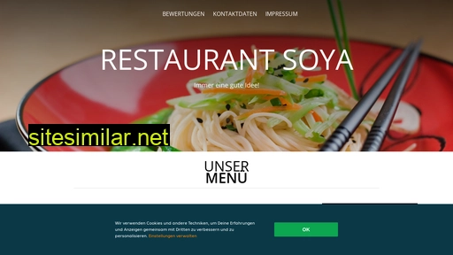 restaurant-soya.at alternative sites