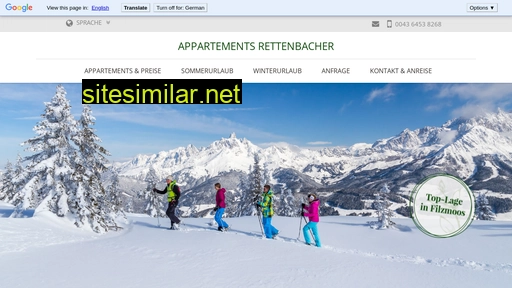 Rettenbacher-filzmoos similar sites
