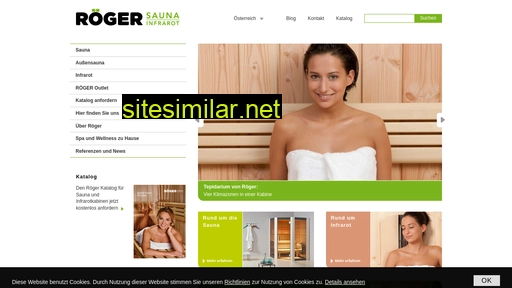 roeger-sauna.at alternative sites