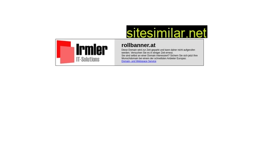 Rollbanner similar sites