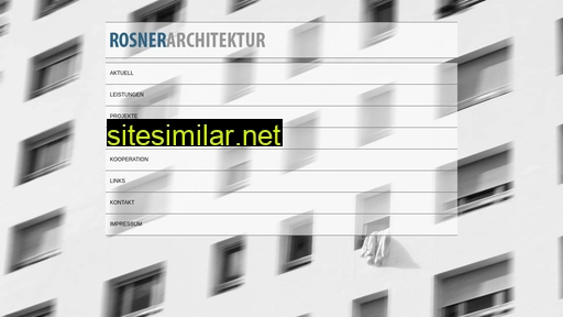 rosner-architektur.at alternative sites