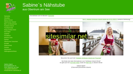 Sabines-naehstube similar sites