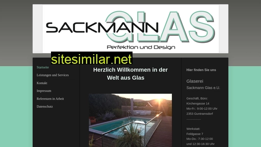 sackmann-glas.at alternative sites