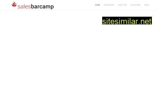 Salesbarcamp similar sites
