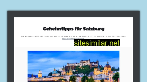 Salzburger-spielemesse similar sites